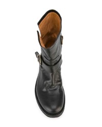 schwarze Leder Stiefeletten von Fiorentini+Baker