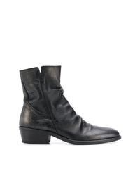 schwarze Leder Stiefeletten von Fiorentini+Baker