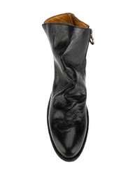 schwarze Leder Stiefeletten von Fiorentini+Baker