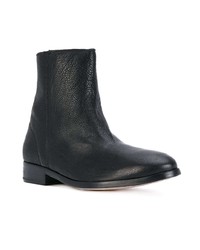 schwarze Leder Stiefeletten von Ps By Paul Smith