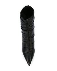 schwarze Leder Stiefeletten von Alexandre Birman