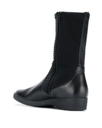 schwarze Leder Stiefeletten von Högl