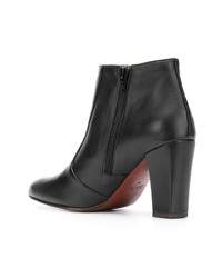 schwarze Leder Stiefeletten von Chie Mihara