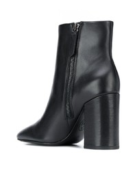 schwarze Leder Stiefeletten von Ash