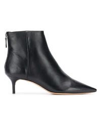 schwarze Leder Stiefeletten von Alexandre Birman