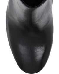 schwarze Leder Stiefeletten von Proenza Schouler