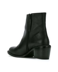 schwarze Leder Stiefeletten von Uma Raquel Davidowicz