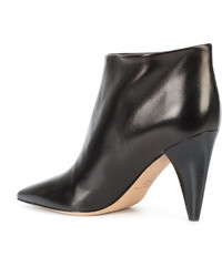 schwarze Leder Stiefeletten von Derek Lam