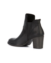 schwarze Leder Stiefeletten von The Last Conspiracy