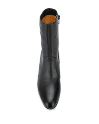 schwarze Leder Stiefeletten von Chie Mihara