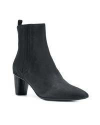 schwarze Leder Stiefeletten von Sartore