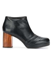 schwarze Leder Stiefeletten von Chie Mihara