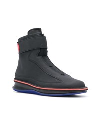 schwarze Leder Stiefeletten von Camper Lab