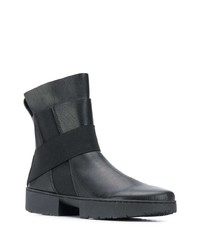 schwarze Leder Stiefeletten von Trippen