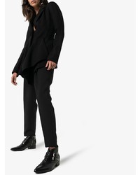 schwarze Leder Stiefeletten von Givenchy