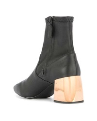 schwarze Leder Stiefeletten von Senso