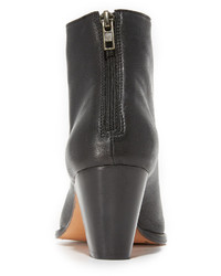 schwarze Leder Stiefeletten von Rachel Comey