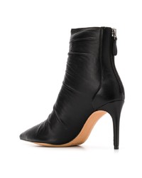 schwarze Leder Stiefeletten von Alexandre Birman