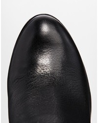 schwarze Leder Stiefeletten von Carvela