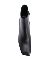 schwarze Leder Stiefeletten von Mercedes Castillo