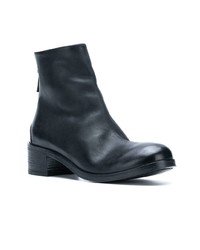 schwarze Leder Stiefeletten von Marsèll