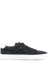 schwarze Leder Turnschuhe von Common Projects