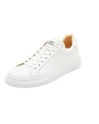schwarze Leder Turnschuhe von Henry Stevens