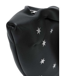 schwarze Leder Umhängetasche mit Sternenmuster von Loewe