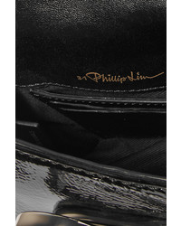 schwarze Leder Umhängetasche von 3.1 Phillip Lim