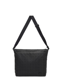 schwarze Leder Umhängetasche von Bao Bao Issey Miyake