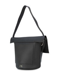 schwarze Leder Umhängetasche von Zac Zac Posen