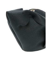 schwarze Leder Umhängetasche von Loewe
