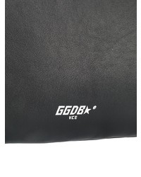 schwarze Leder Umhängetasche von Golden Goose Deluxe Brand