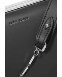 schwarze Leder Umhängetasche von Eddie Borgo