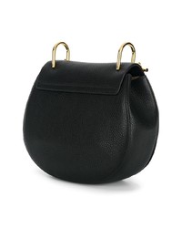 schwarze Leder Umhängetasche von Chloé