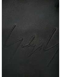 schwarze Leder Umhängetasche von Yohji Yamamoto