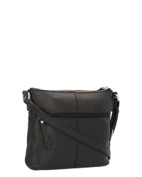 schwarze Leder Umhängetasche von Gerry Weber