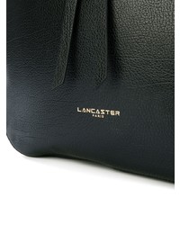 schwarze Leder Umhängetasche von Lancaster