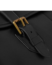schwarze Leder Umhängetasche von Polo Ralph Lauren