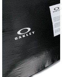 schwarze Leder Umhängetasche von Oakley By Samuel Ross