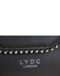 schwarze Leder Umhängetasche von Lydc