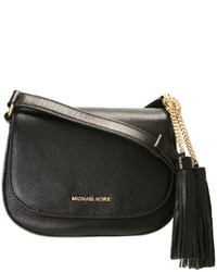 schwarze Leder Umhängetasche von MICHAEL Michael Kors