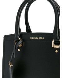 schwarze Leder Umhängetasche von MICHAEL Michael Kors