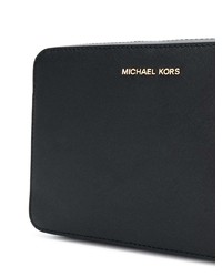 schwarze Leder Umhängetasche von MICHAEL Michael Kors