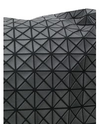 schwarze Leder Umhängetasche von Bao Bao Issey Miyake