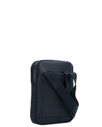 schwarze Leder Umhängetasche von Samsonite