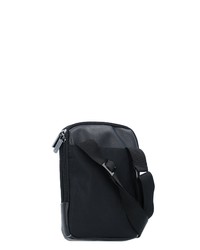 schwarze Leder Umhängetasche von Samsonite