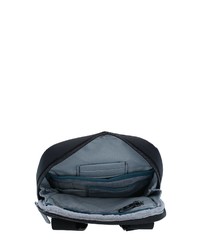 schwarze Leder Umhängetasche von Samsonite