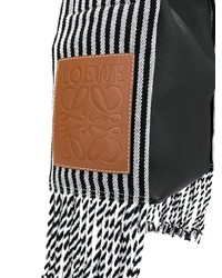 schwarze Leder Umhängetasche von Loewe