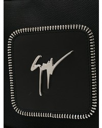 schwarze Leder Umhängetasche von Giuseppe Zanotti